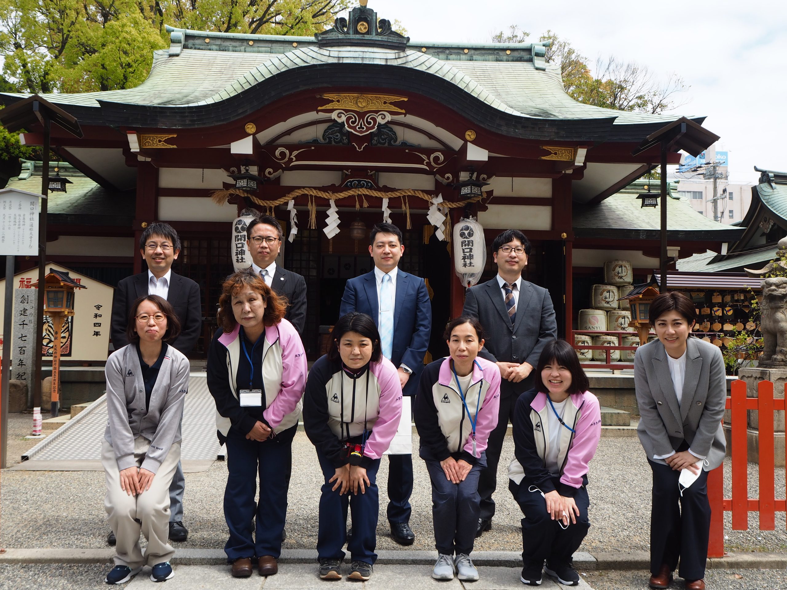 5月1日新規開園1on1保育園　安全祈願