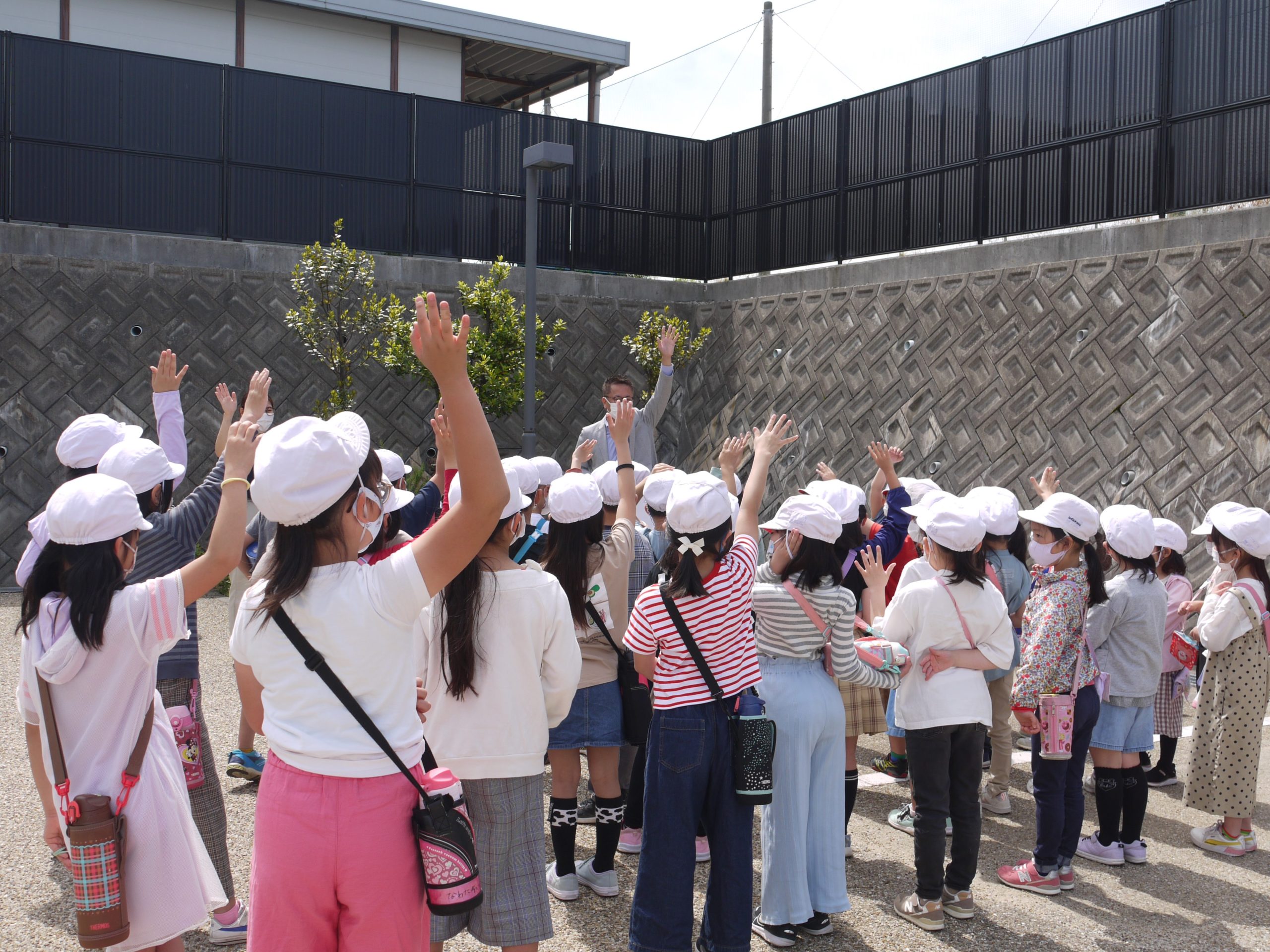 【大仙もずの音】大仙小学校3年生　青空施設見学会