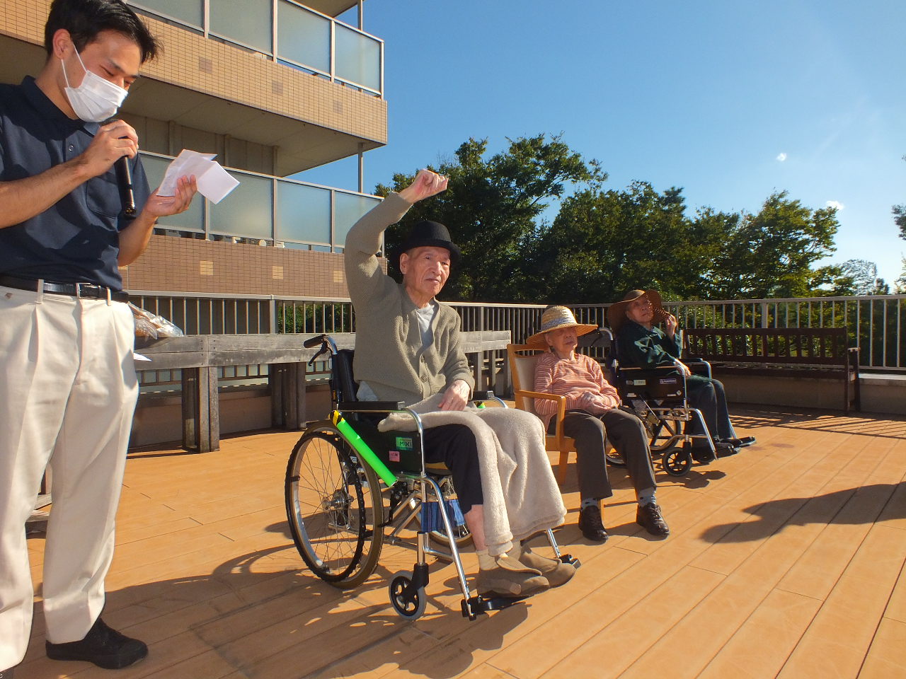 【大仙もずの音】4階誕生会と2階の日々のご様子