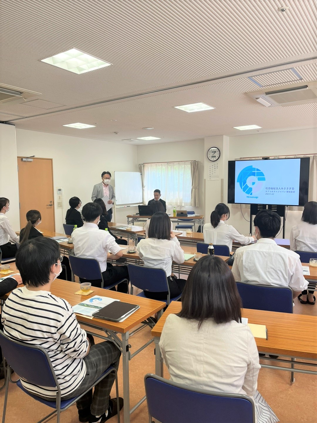 ケアコネクトジャパン社介護現場見学