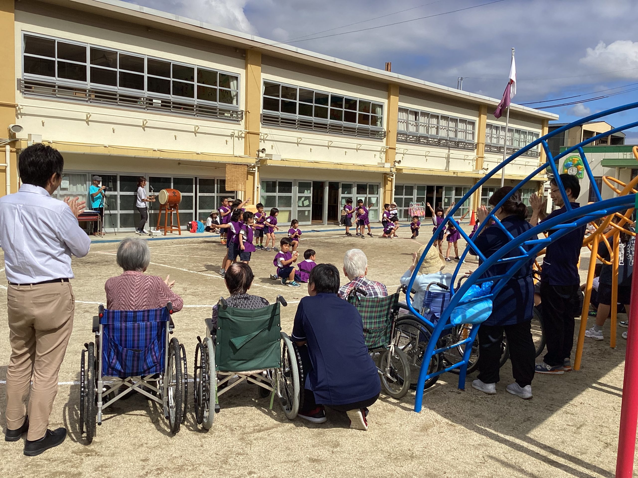 【つどうホール】🎈幼稚園の運動会の予行演習の見学に行ってきました🎈